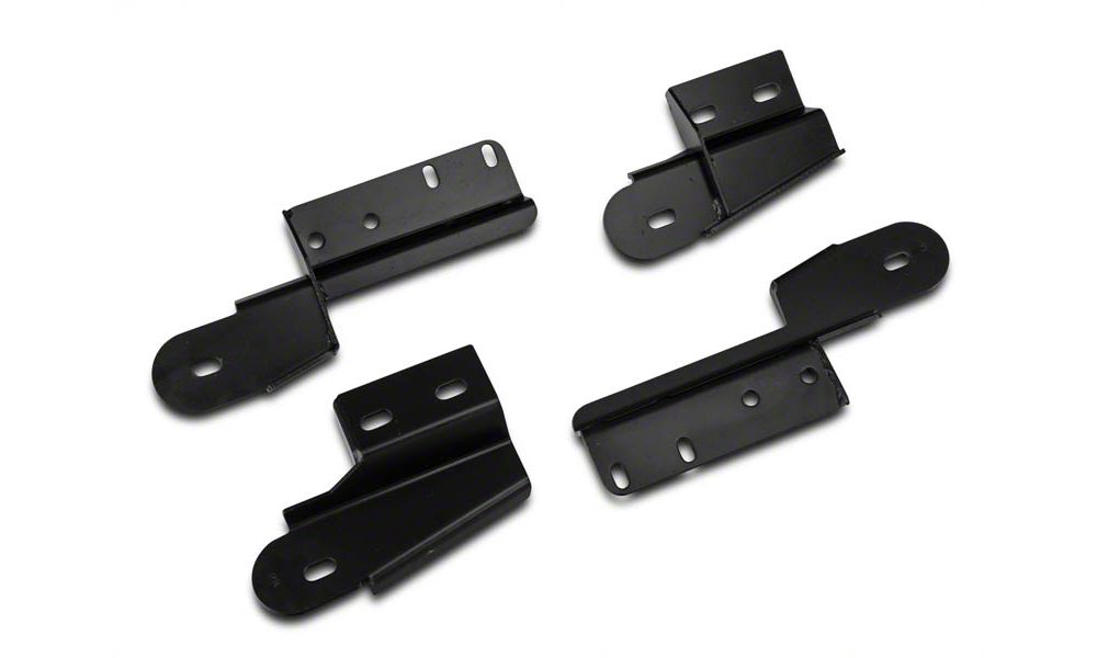 Barricade 3-Inch Side Step Bars; Stainless Steel (04-08 F-150)
