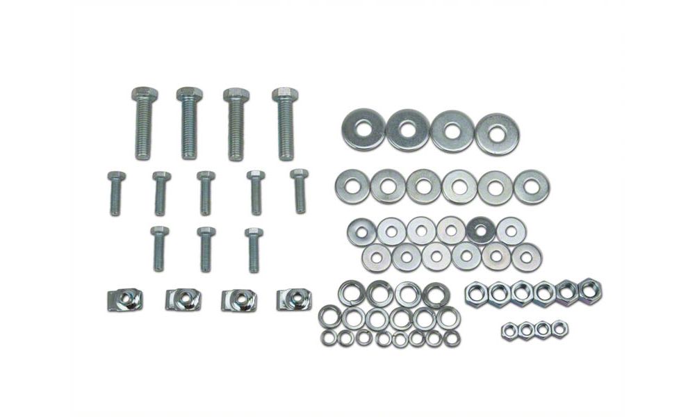 Barricade 3-Inch Side Step Bars; Stainless Steel (04-08 F-150)