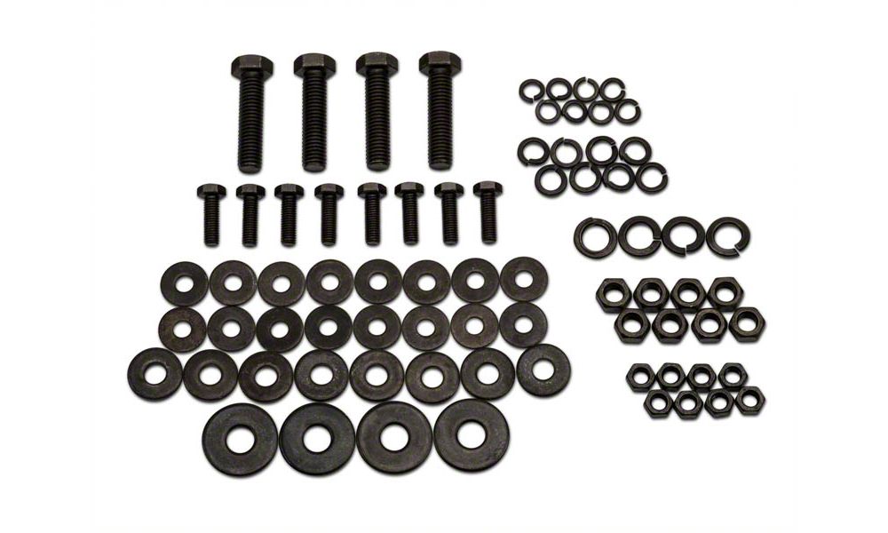 Barricade 4-Inch Oval Bent End Side Step Bars; Gloss Black (97-03 F-150)