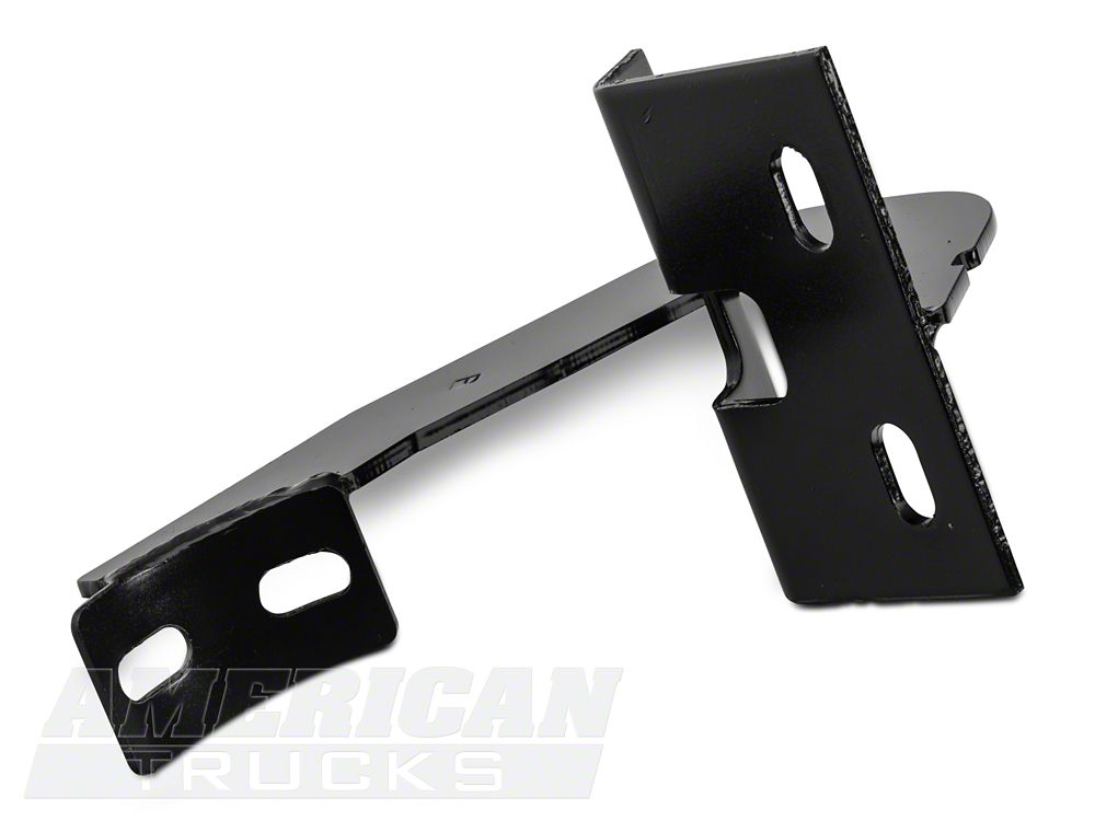 Barricade 4-Inch Oval Straight End Side Step Bars; Gloss Black (04-08 F-150)