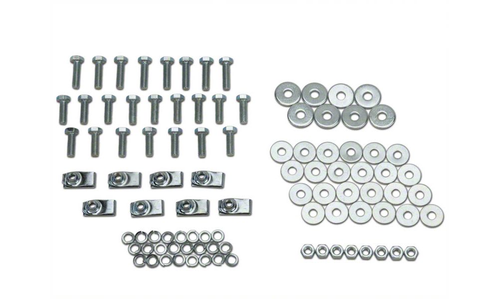 Barricade 5-Inch Oval Bent End Side Step Bars; Stainless Steel (09-14 F-150 SuperCab, SuperCrew)
