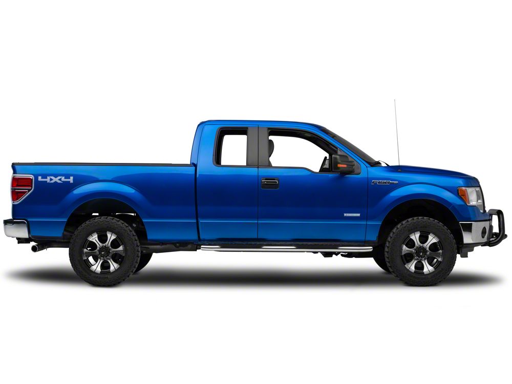 Barricade 3-Inch Bull Bar with Skid Plate; Gloss Black (11-25 2.7L/3.5L EcoBoost F-150, Excluding Raptor)