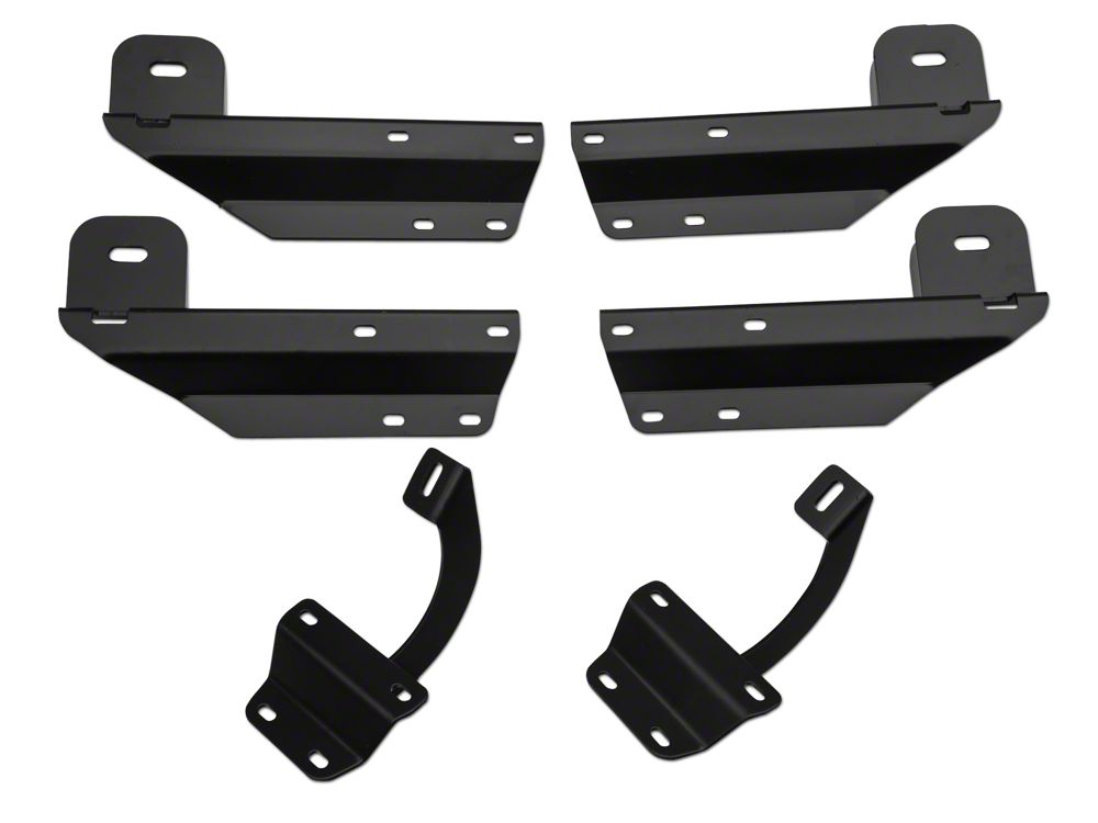 Barricade 3-Inch 90 Degree Bent End Side Step Bars; Stainless Steel (15-25 F-150)