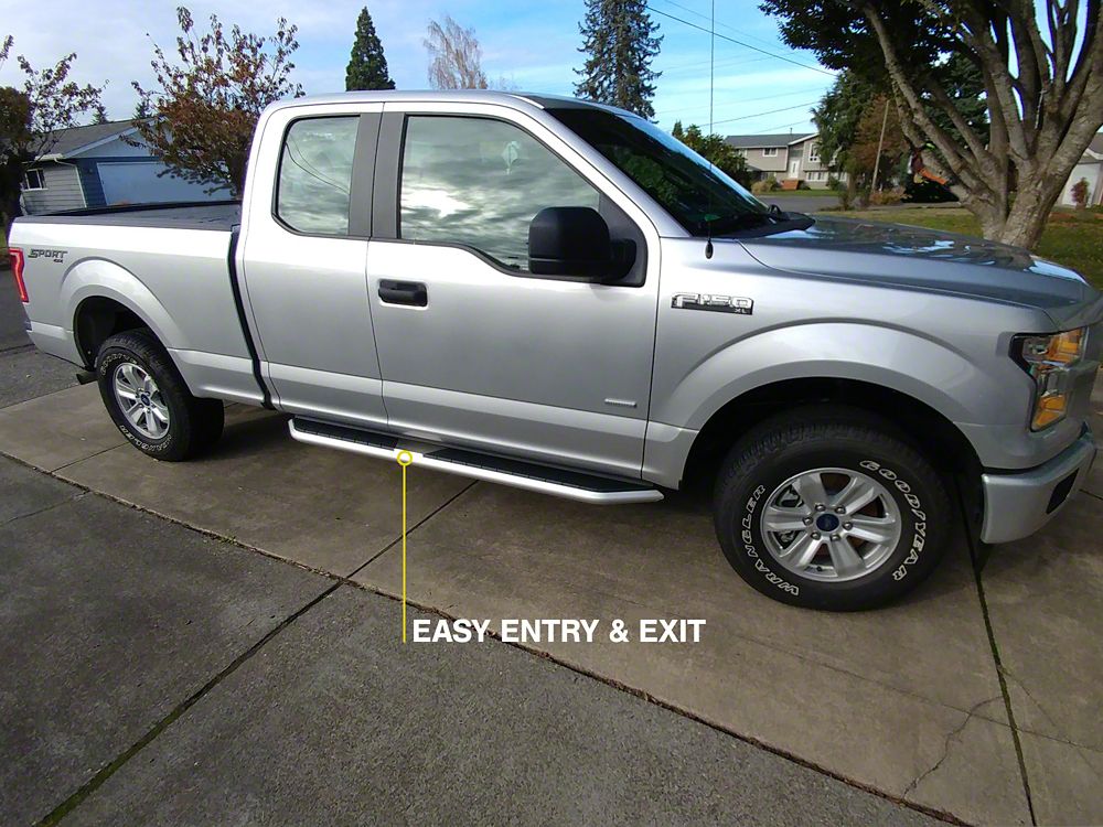 Barricade Running Boards (15-25 F-150 SuperCab, SuperCrew)