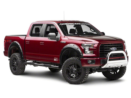 Barricade 3.50-Inch Bull Bar; Stainless Steel (04-25 F-150, Excluding Raptor)