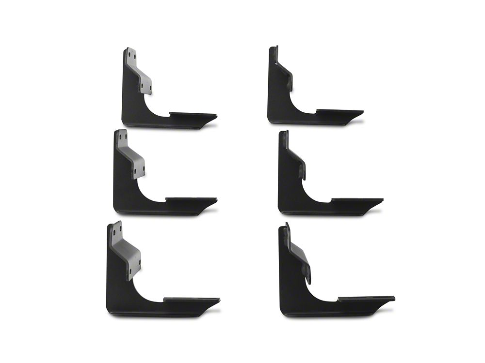 Barricade Rattler Running Boards; Black (15-25 F-150)