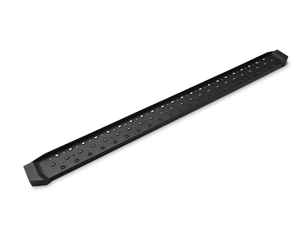 Barricade Rattler Running Boards; Black (15-25 F-150)