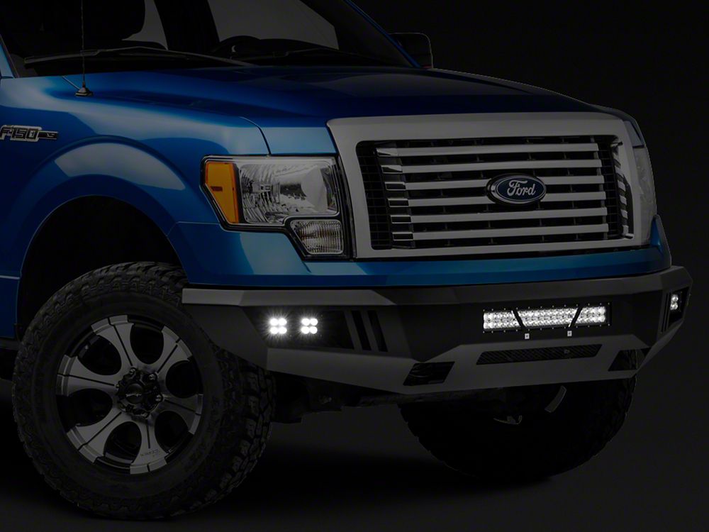 Barricade Extreme HD Front Bumper with LED Light Bar, Fog and Spot Lights (09-14 F-150, Excluding Raptor)