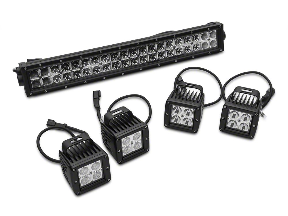 Barricade Extreme HD Front Bumper with LED Light Bar, Fog and Spot Lights (09-14 F-150, Excluding Raptor)