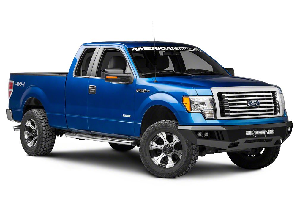 Barricade Extreme HD Front Bumper with LED Light Bar, Fog and Spot Lights (09-14 F-150, Excluding Raptor)