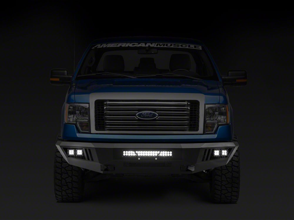 Barricade Extreme HD Front Bumper with LED Light Bar, Fog and Spot Lights (09-14 F-150, Excluding Raptor)