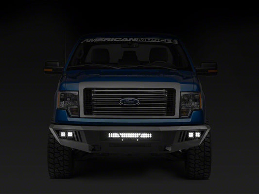 Barricade Extreme HD Front Bumper with LED Light Bar, Fog and Spot Lights (09-14 F-150, Excluding Raptor)