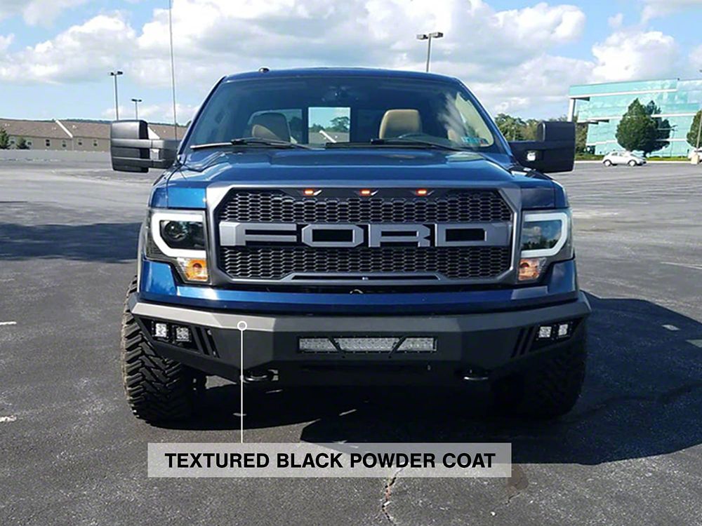 Barricade Extreme HD Front Bumper with LED Light Bar, Fog and Spot Lights (09-14 F-150, Excluding Raptor)