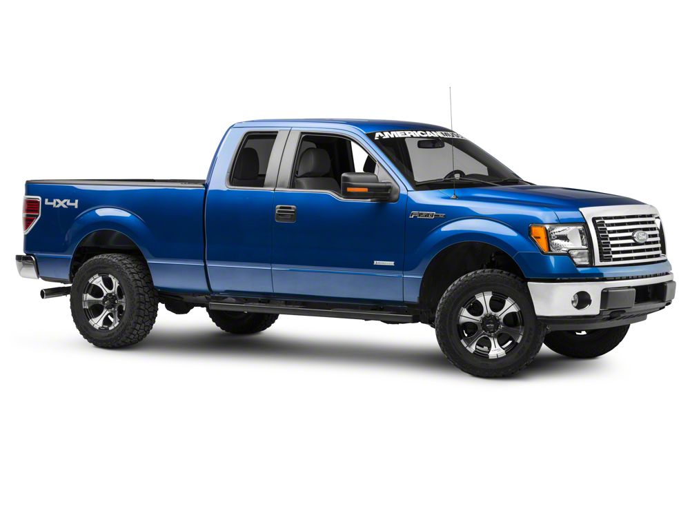 Barricade T4 Side Step Bars; Black (09-14 F-150 SuperCab, SuperCrew)