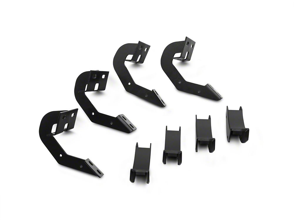 Barricade T4 Side Step Bars; Black (09-14 F-150 SuperCab, SuperCrew)