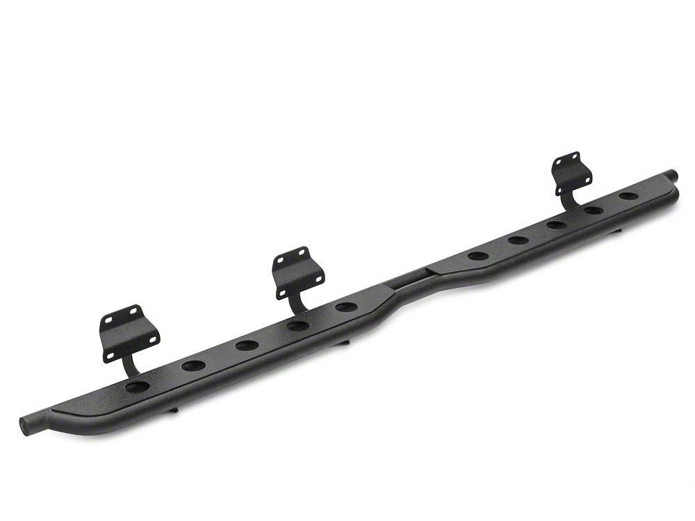Barricade HD Rocker Steps; Textured Black (15-25 F-150 SuperCab, SuperCrew)