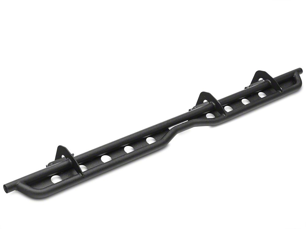 Barricade HD Rocker Steps; Textured Black (15-25 F-150 SuperCab, SuperCrew)