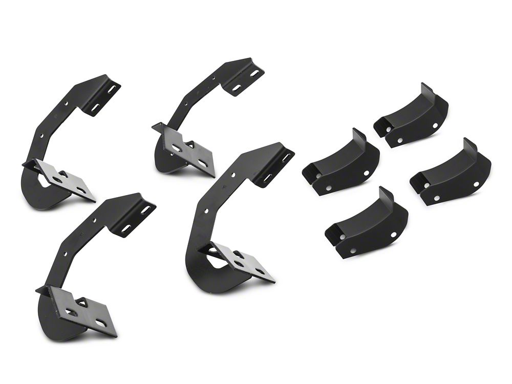 Barricade Aluminum Running Boards; Black (09-14 F-150)