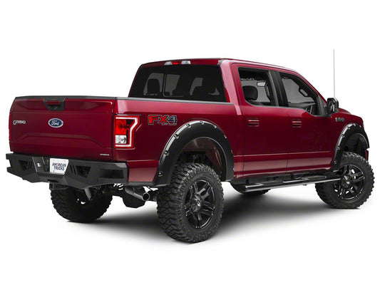 Barricade Extreme HD Rear Bumper for Factory Hitches (15-20 F-150, Excluding Raptor)