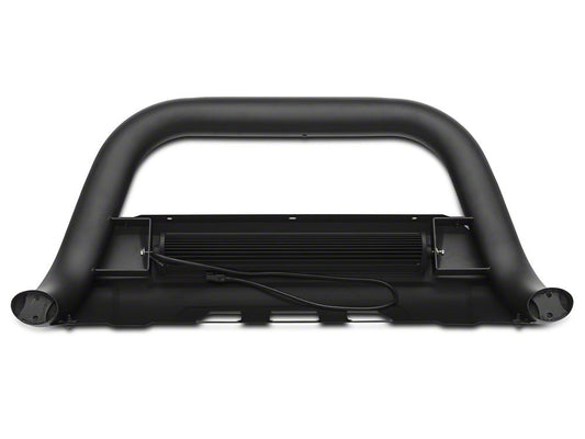 Barricade HD Bull Bar with Skid Plate and 20-Inch Dual-Row LED Light Bar; Textured Black (04-25 F-150, Excluding Raptor)