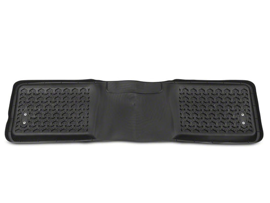 Barricade Rear Floor Mat; Black (97-08 F-150 SuperCab; 04-08 F-150 SuperCrew)
