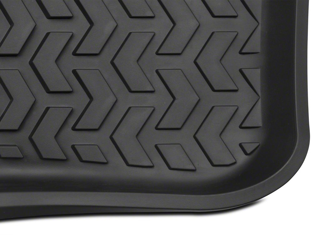 Barricade Front Floor Mats; Black (97-03 F-150)