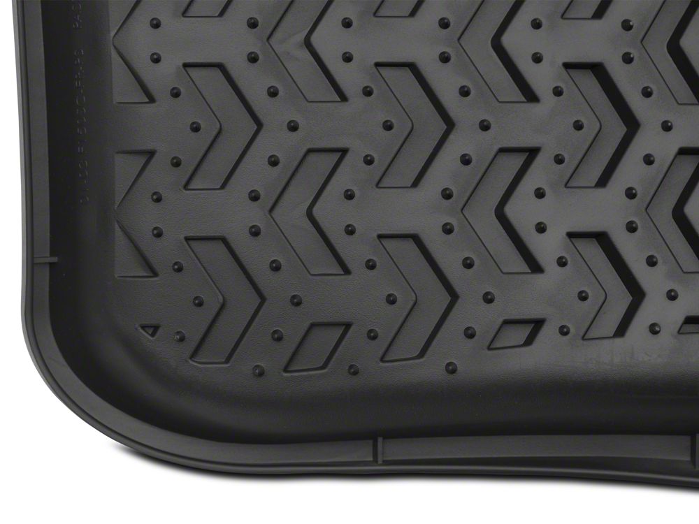 Barricade Front Floor Mats; Black (97-03 F-150)