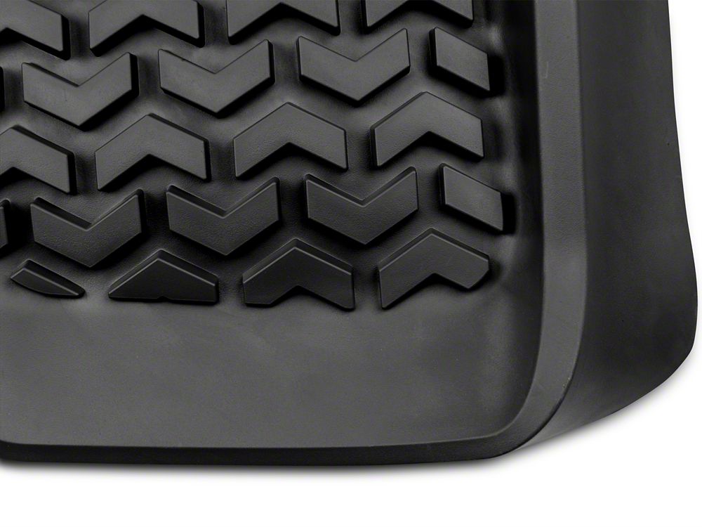 Barricade Front Floor Mats; Black (04-08 F-150)