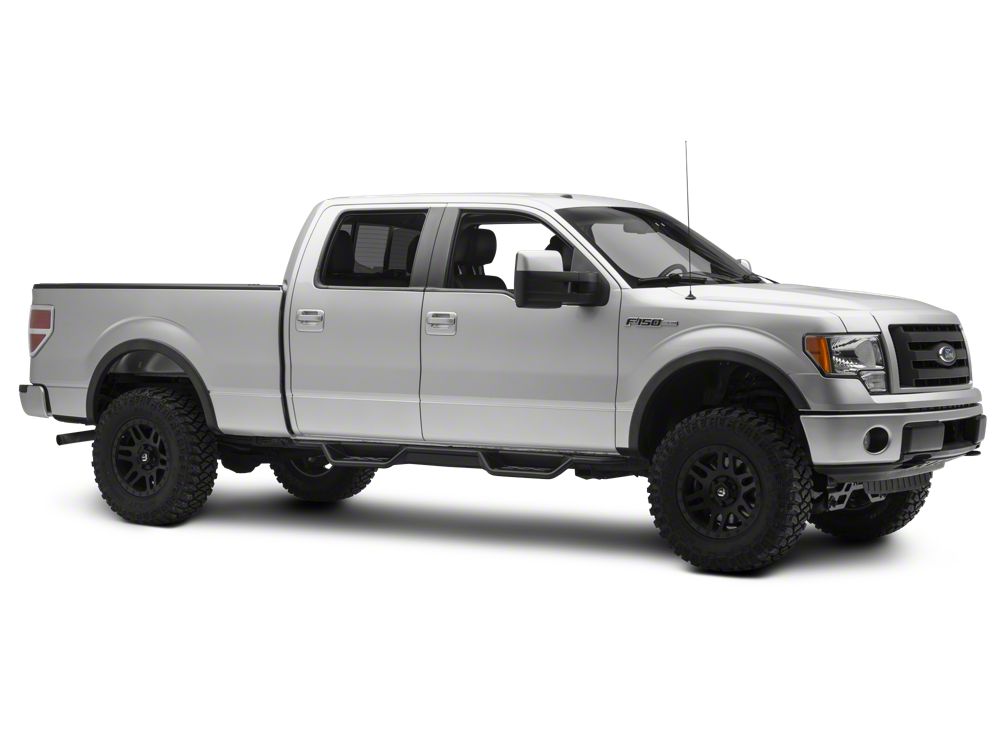 Barricade HD Drop Side Step Bars (09-14 F-150 SuperCab, SuperCrew)