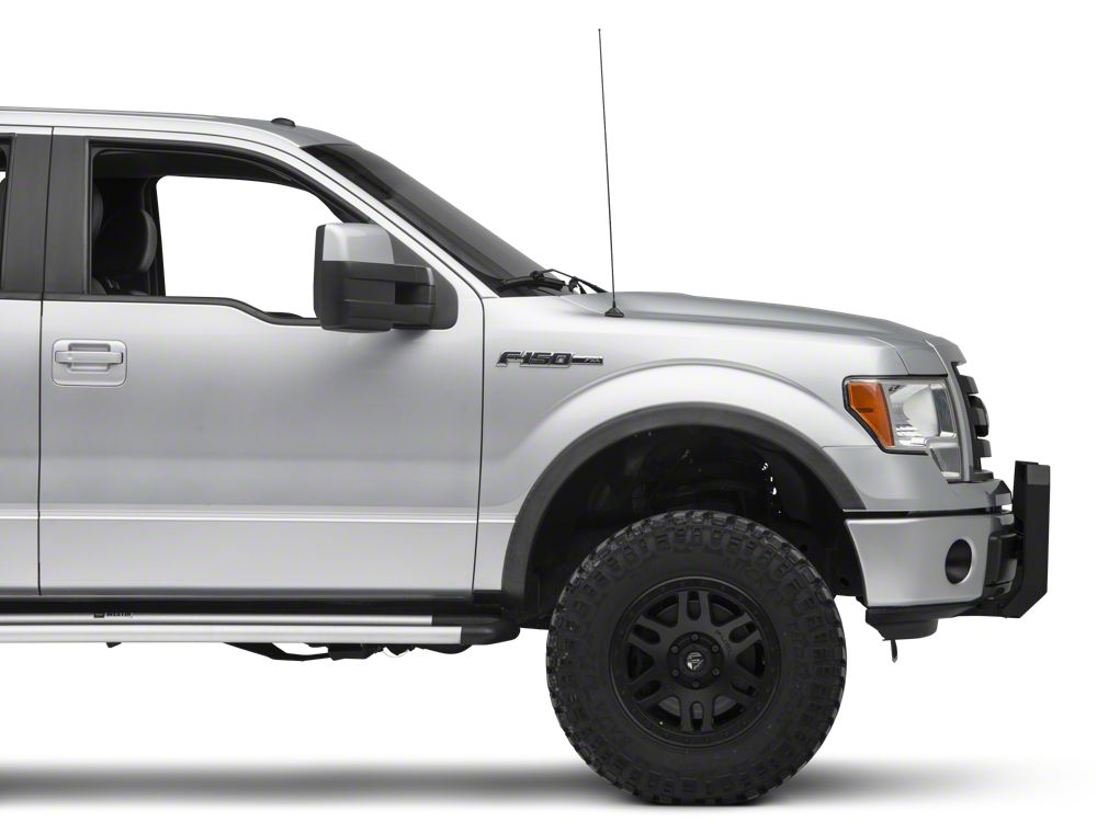Barricade XHD Bull Bar with Dual Row LED Light Bar; Black (04-25 F-150, Excluding Raptor)