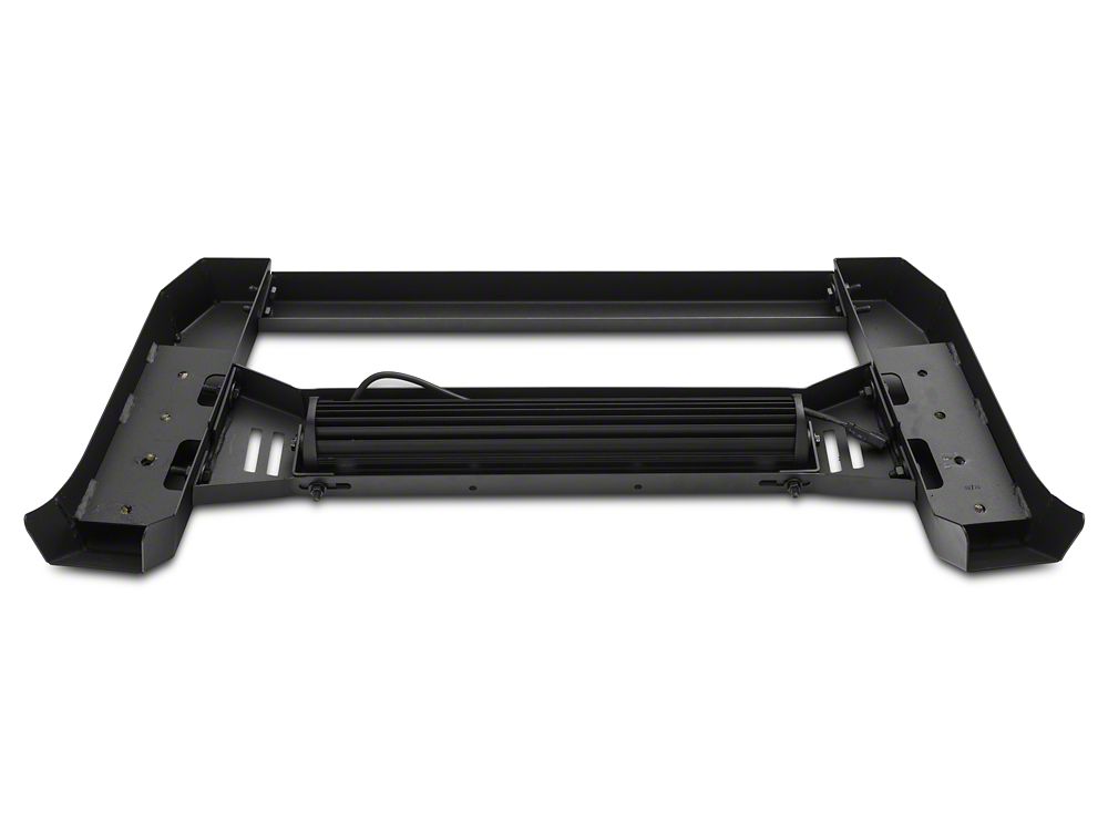 Barricade XHD Bull Bar with Dual Row LED Light Bar; Black (04-25 F-150, Excluding Raptor)