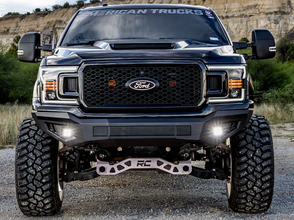 Barricade HD Off-Road Front Bumper with LED Fog Lights (18-20 F-150, Excluding Raptor)