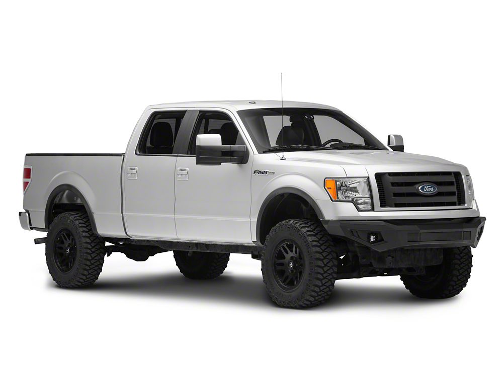 Barricade HD Off-Road Front Bumper with LED Lighting (09-14 F-150, Excluding Raptor)