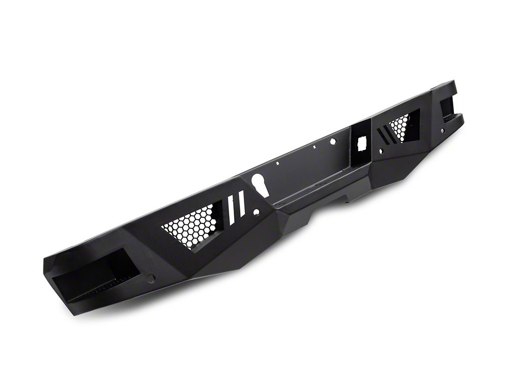 Barricade Extreme HD Rear Bumper with LED Fog Lights for Factory Hitches (15-20 F-150, Excluding Raptor)