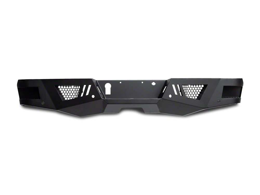 Barricade Extreme HD Rear Bumper with LED Fog Lights for Factory Hitches (15-20 F-150, Excluding Raptor)