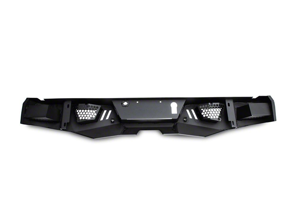 Barricade Extreme HD Rear Bumper with LED Fog Lights for Factory Hitches (15-20 F-150, Excluding Raptor)