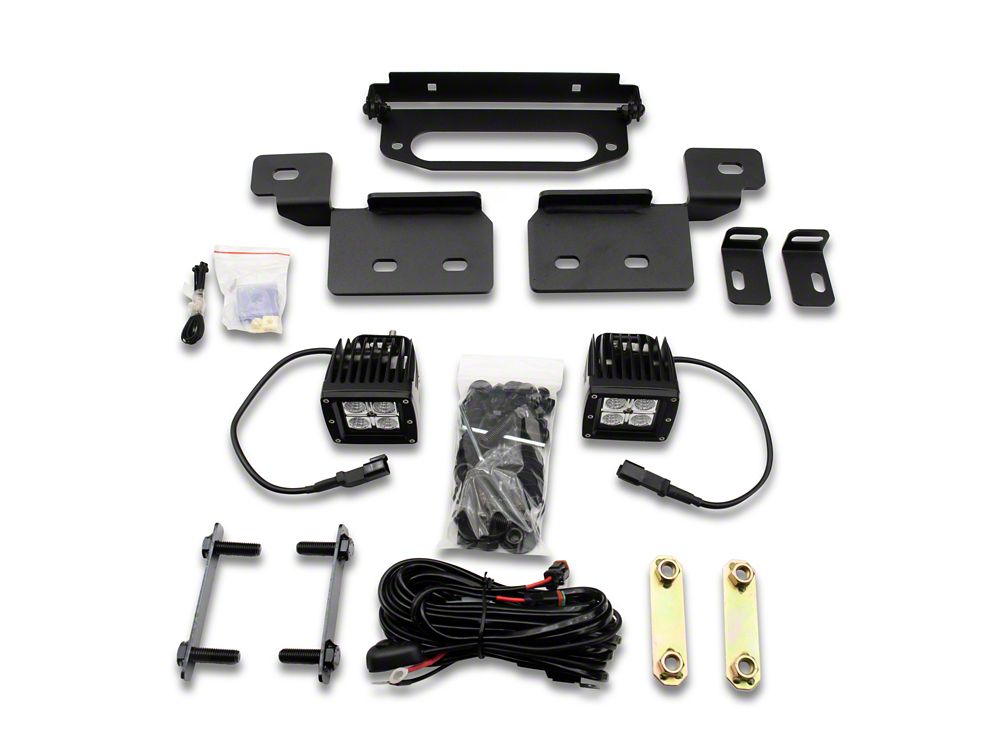 Barricade Aluminum HD Lite Front Winch Bumper with Skid Plate (15-17 F-150, Excluding Raptor)
