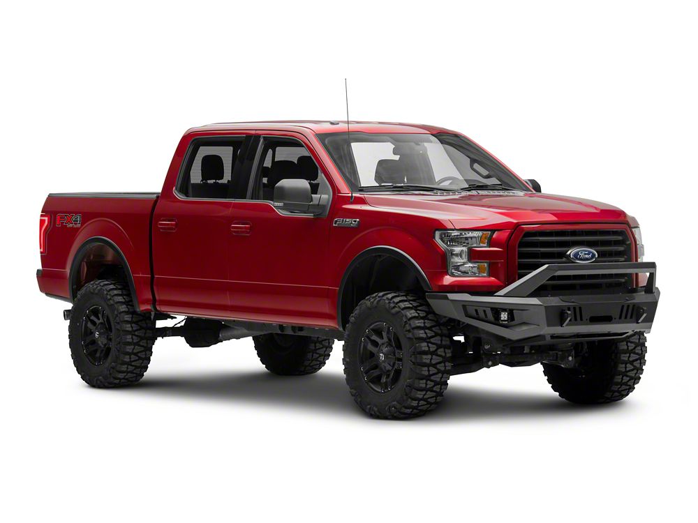 Barricade Aluminum HD Lite Front Winch Bumper with Skid Plate (15-17 F-150, Excluding Raptor)