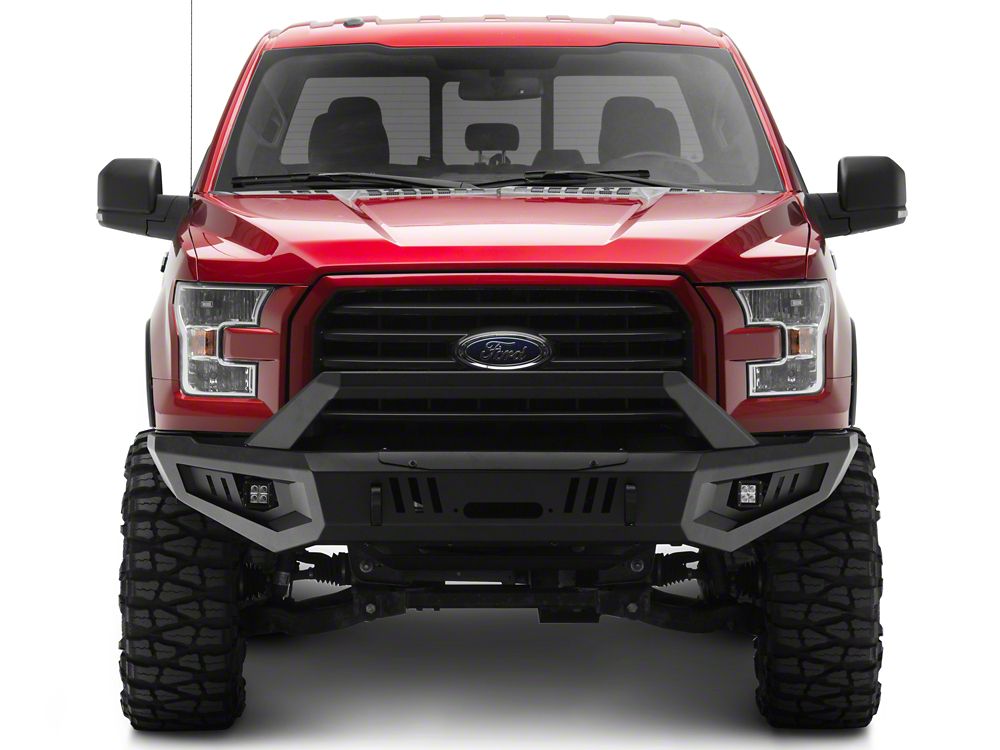Barricade Aluminum HD Lite Front Winch Bumper with Skid Plate (15-17 F-150, Excluding Raptor)