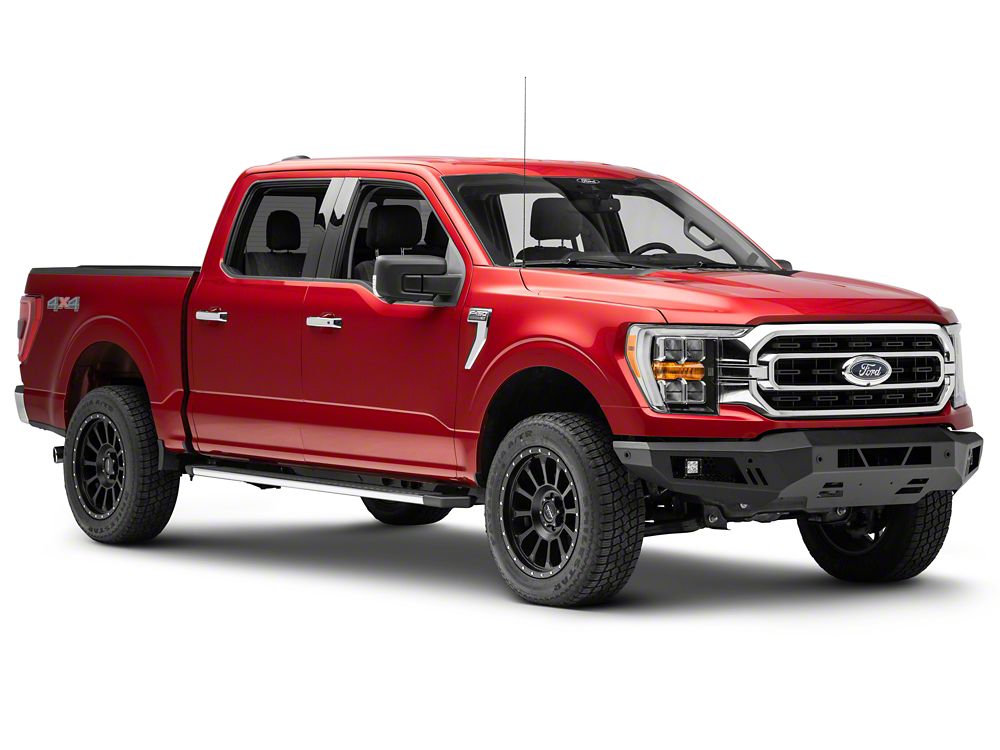 Barricade Extreme HD Front Bumper with LED Fog Lights (21-23 F-150, Excluding PowerStroke & Raptor)