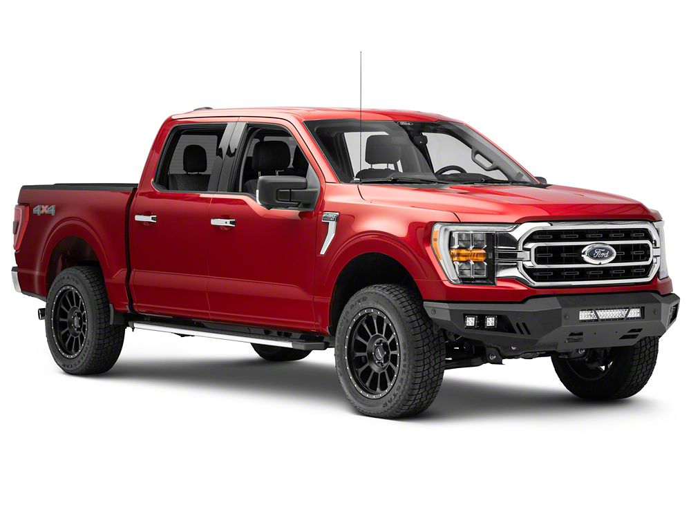 Barricade Extreme HD Front Bumper with LED Fog Lights, Spot Lights and 20-Inch LED Light Bar (21-23 F-150, Excluding PowerStroke & Raptor)