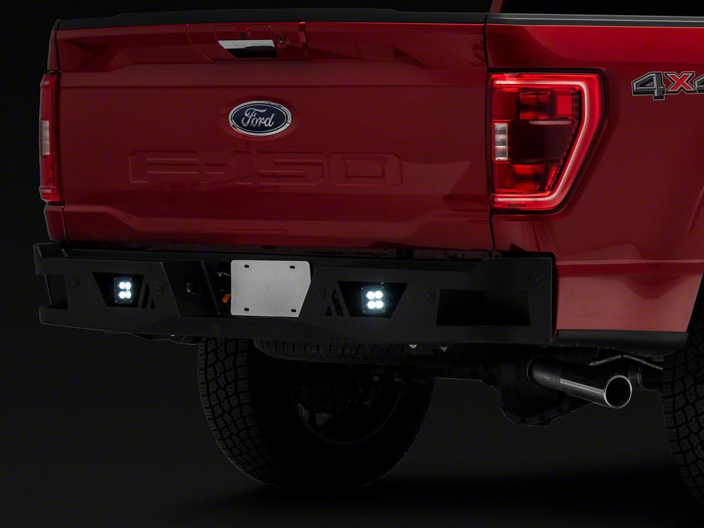Barricade Extreme HD Rear Bumper with LED Fog Lights (21-25 F-150, Excluding Raptor & Tremor)