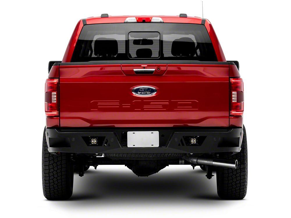 Barricade Extreme HD Rear Bumper with LED Fog Lights (21-25 F-150, Excluding Raptor & Tremor)