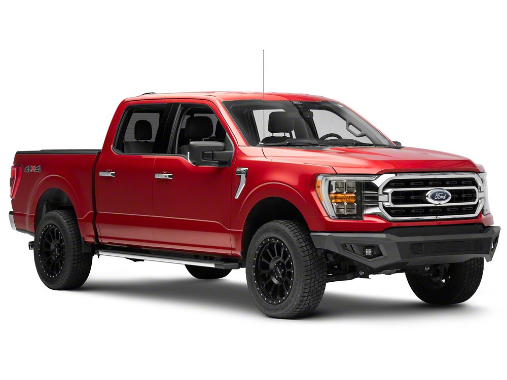 Barricade HD Off-Road Front Bumper with LED Fog Lights (21-23 F-150, Excluding Raptor)