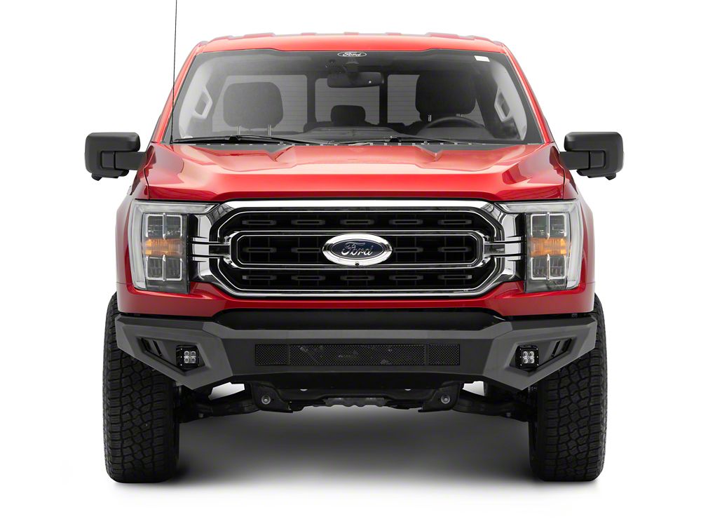 Barricade HD Off-Road Front Bumper with LED Fog Lights (21-23 F-150, Excluding Raptor)