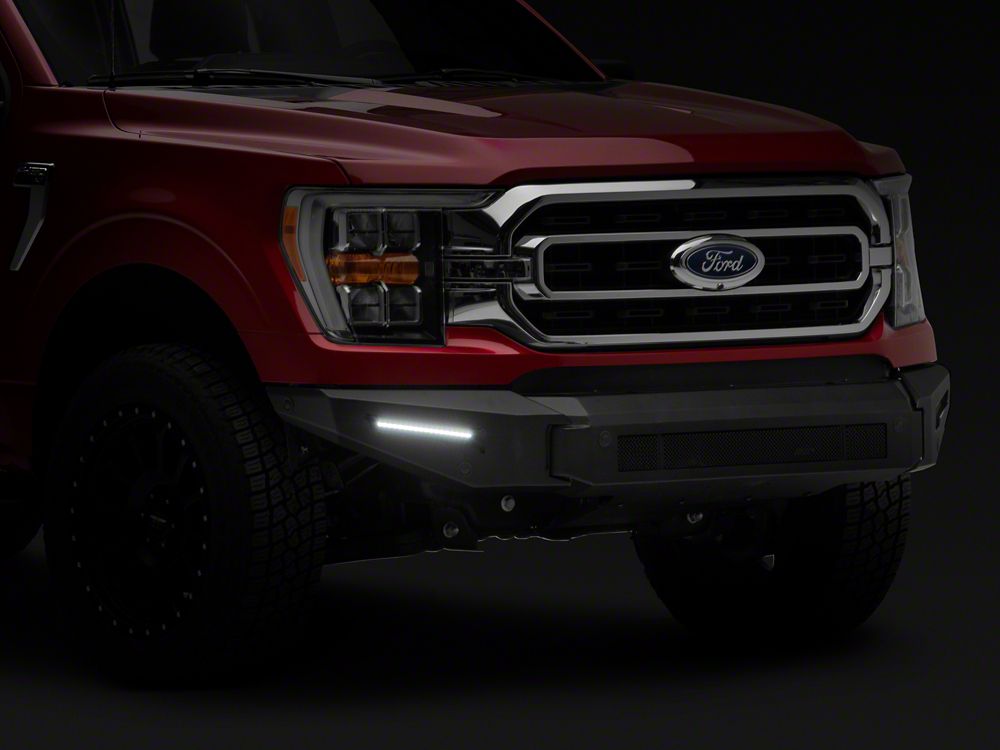 Barricade Extreme HD Modular Front Bumper with LED DRL and Skid Plate (21-23 F-150, Excluding Raptor)