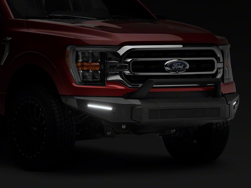 Barricade Extreme HD Modular Front Bumper with LED DRL, Skid Plate and Over-Rider Hoop (21-23 F-150, Excluding Raptor)