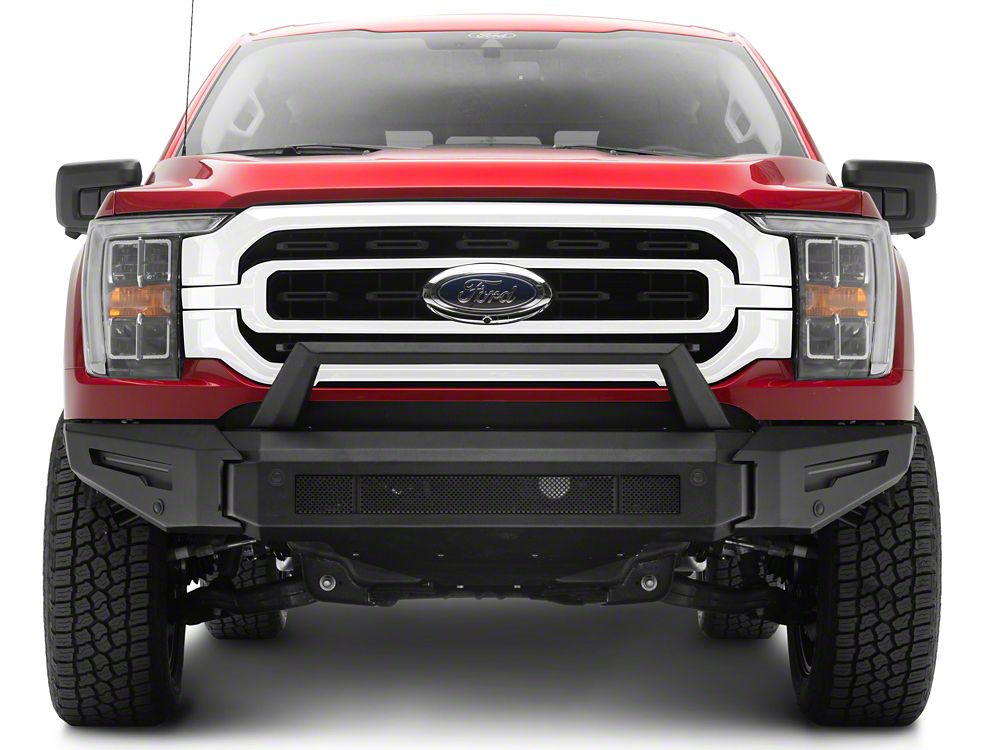 Barricade Extreme HD Modular Front Bumper with LED DRL, Skid Plate and Over-Rider Hoop (21-23 F-150, Excluding Raptor)