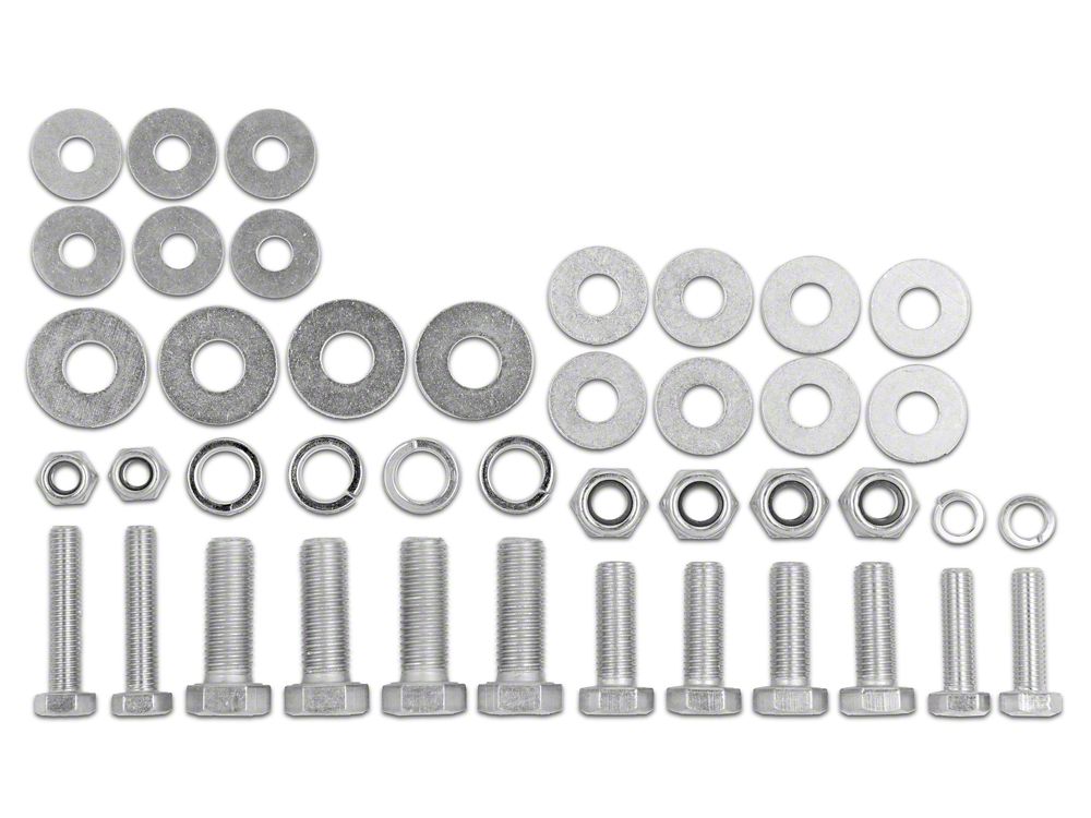 Barricade Replacement Brush Guard Hardware Kit for T527544 Only (15-17 F-150, Excluding Raptor)