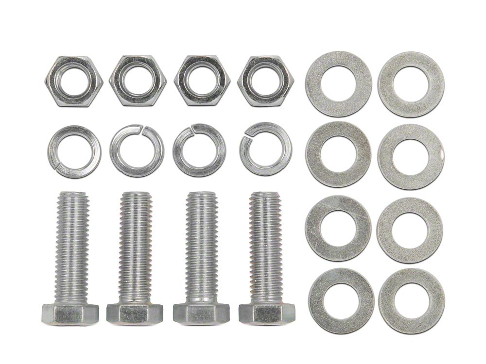 Barricade Replacement Bumper Hardware Kit for T542488 Only (15-20 F-150, Excluding Raptor)